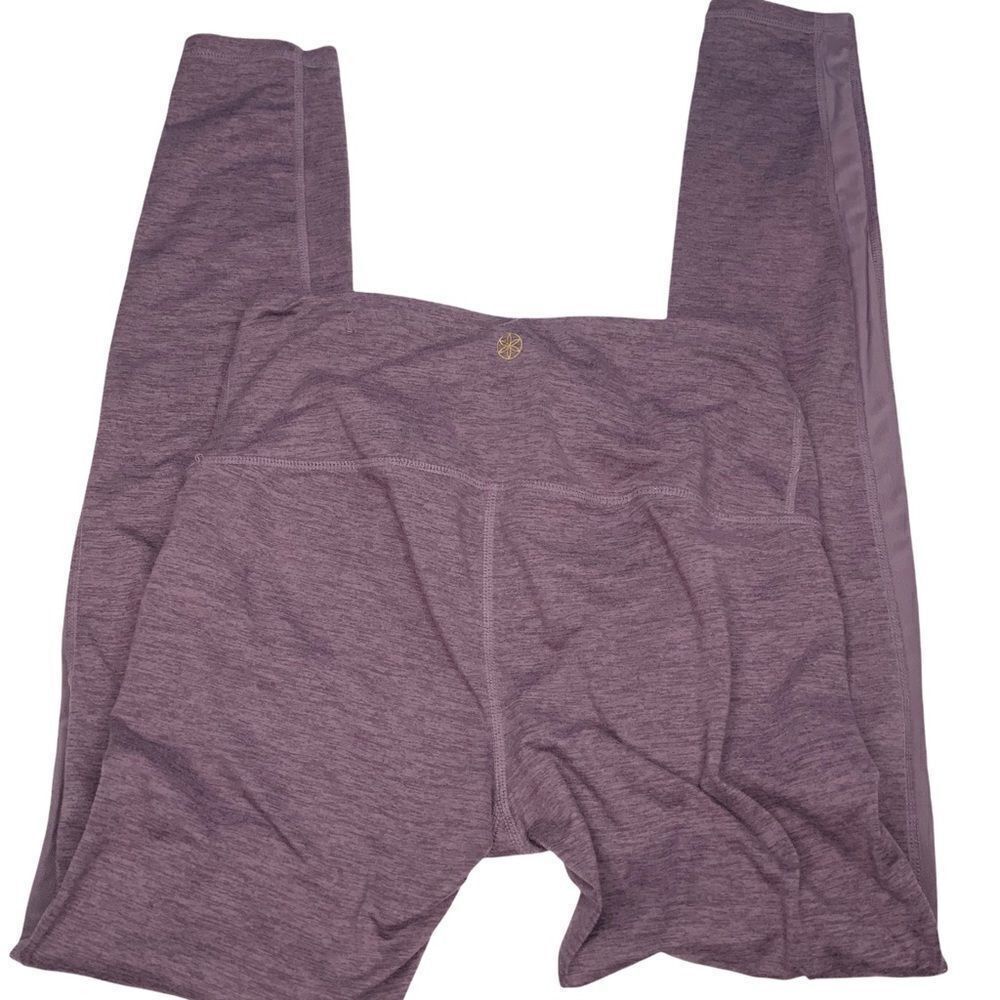 GAIAM plum marled leggings size S - Picture 4 of 10